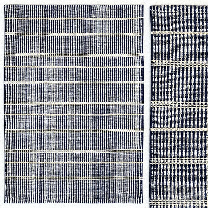 Dash & Albert Samson Navy Rug Carpet